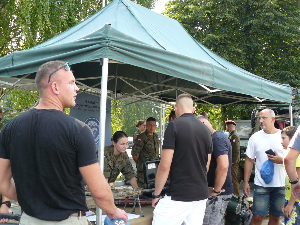 Piknik militarny. Byli żołnierze z Tarnowskich Gór