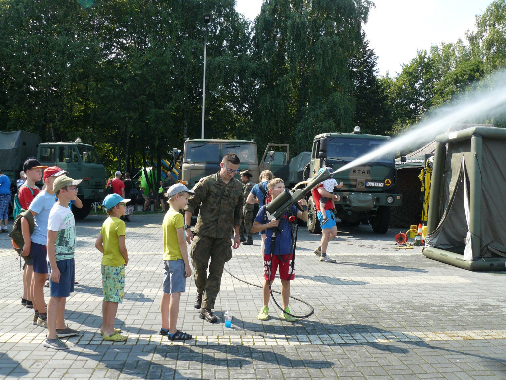 Piknik militarny. Byli żołnierze z Tarnowskich Gór