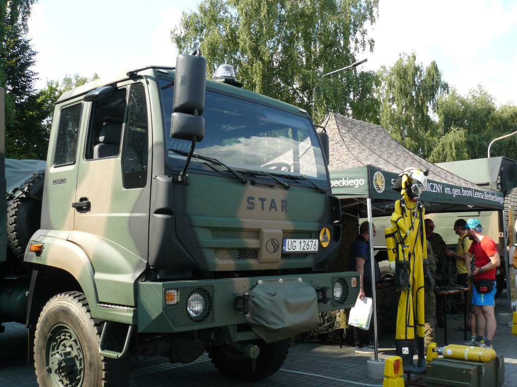 Piknik militarny. Byli żołnierze z Tarnowskich Gór