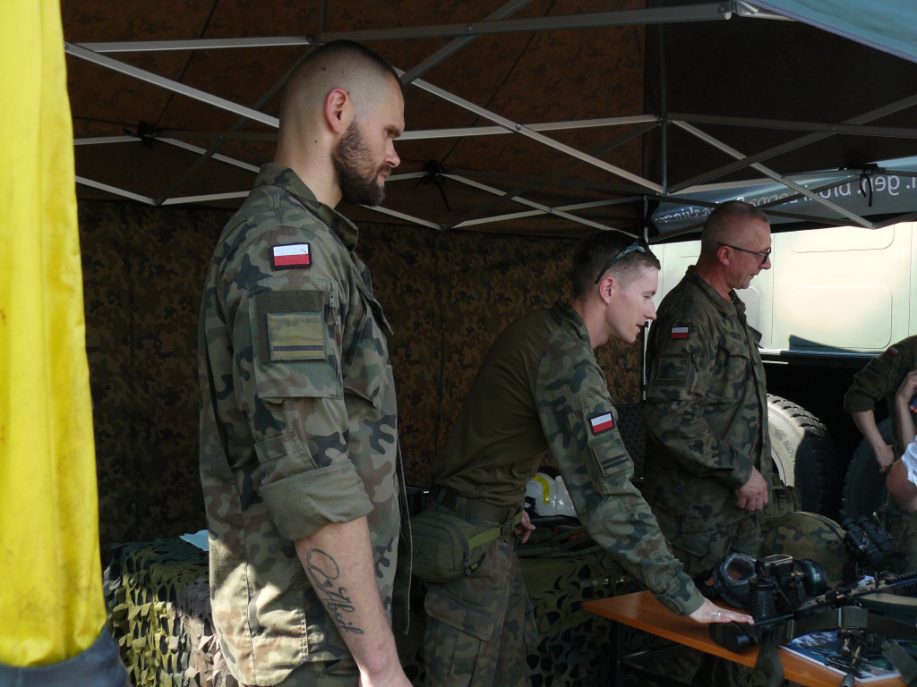 Piknik militarny. Byli żołnierze z Tarnowskich Gór