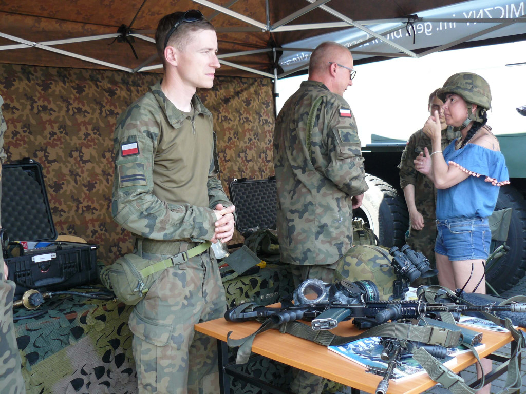 Piknik militarny. Byli żołnierze z Tarnowskich Gór