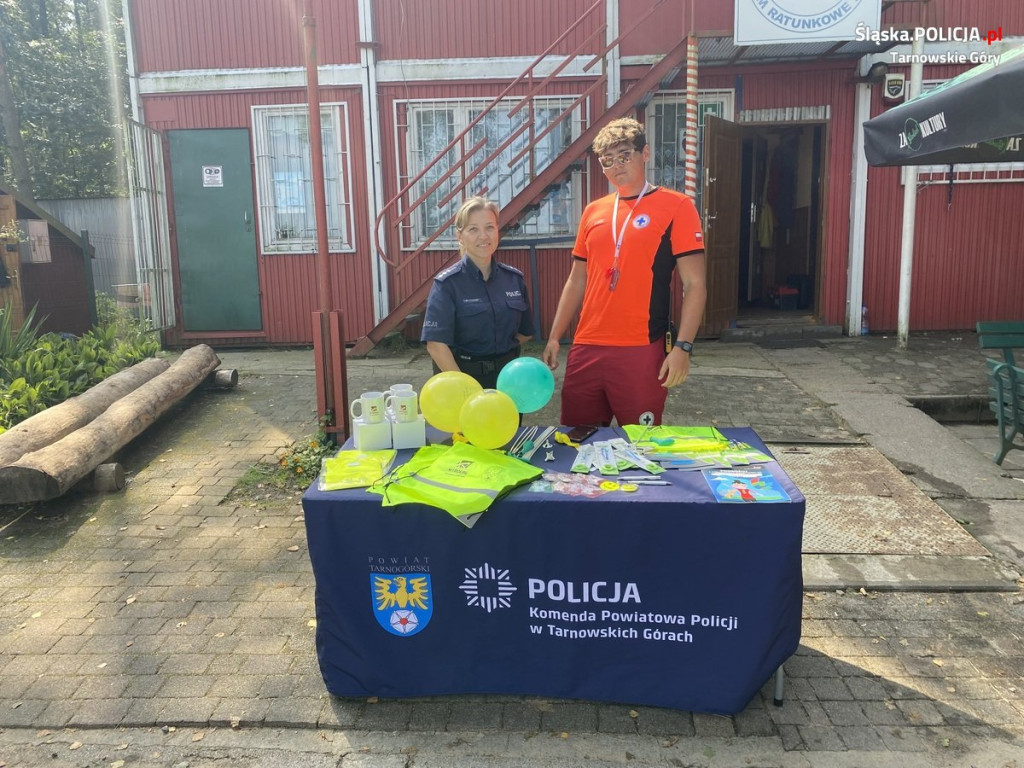 Akcja policjantów nad zalewem Nakło-Chechło