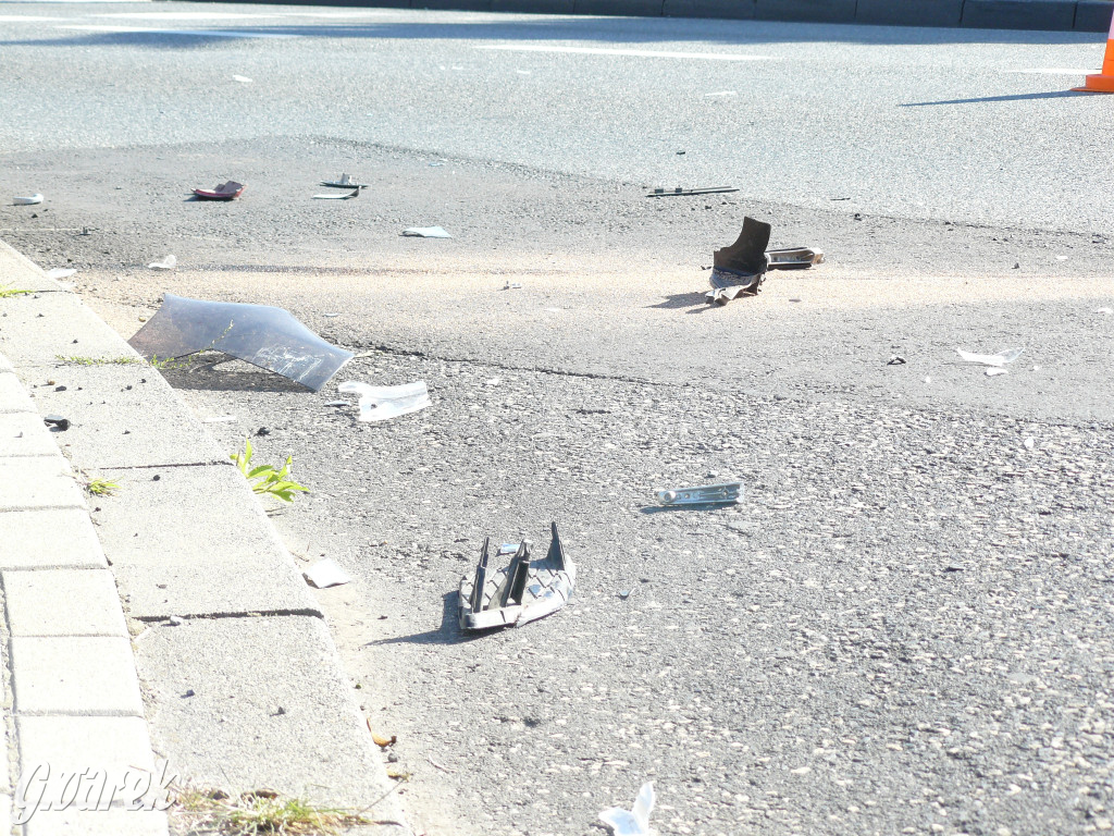 Tarnowskie Góry. Zderzenie osobówki z motocyklem