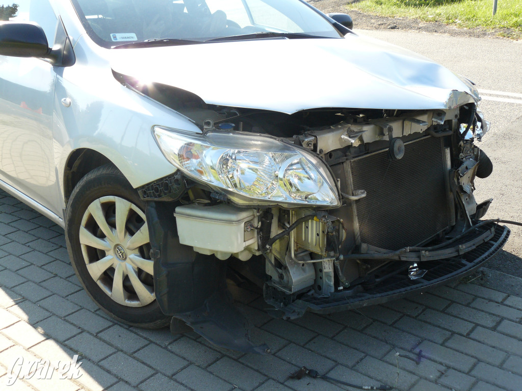 Tarnowskie Góry. Zderzenie osobówki z motocyklem