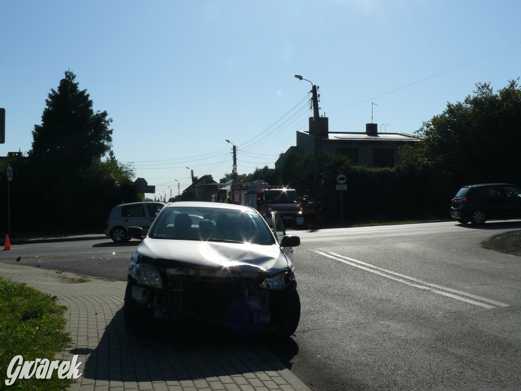 Tarnowskie Góry. Zderzenie osobówki z motocyklem