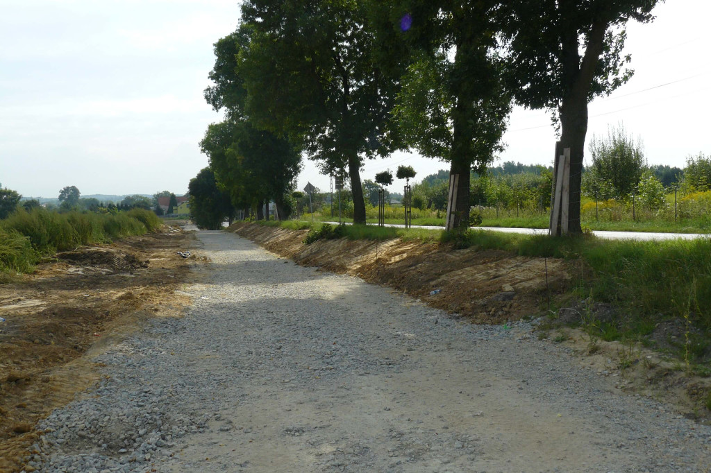 Tarnowskie Góry. Budowa ścieżki na Staffa [FOTO]