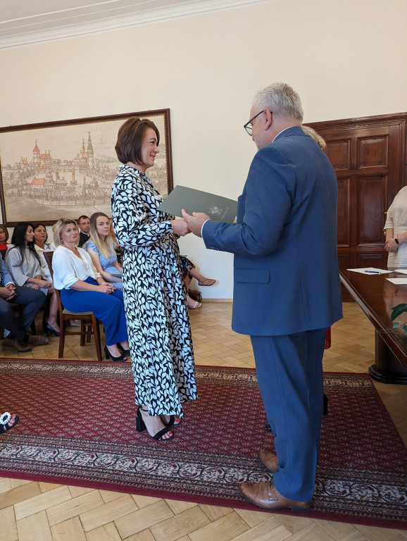 Tarnowskie Góry. Nauczyciele odebrali akty mianowania