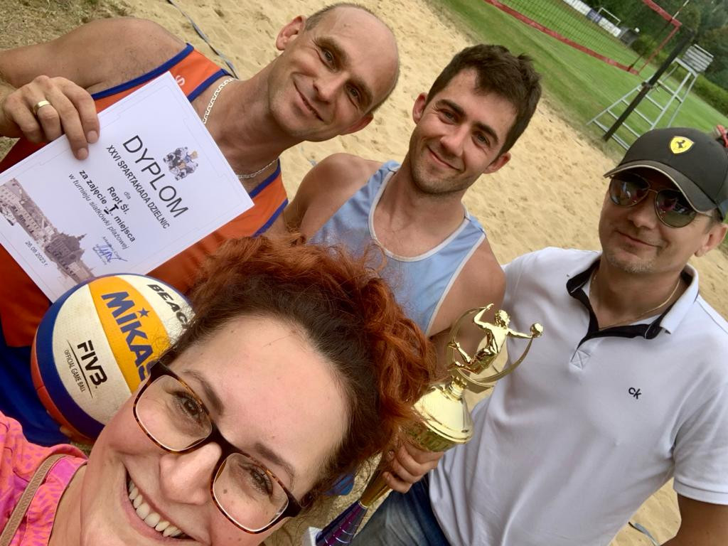 Tarnowskie Góry, spartakiada dzielnic. Siatkówka