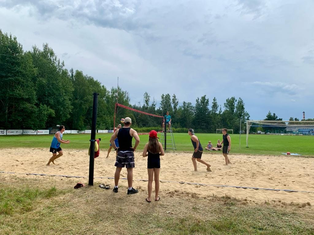Tarnowskie Góry, spartakiada dzielnic. Siatkówka