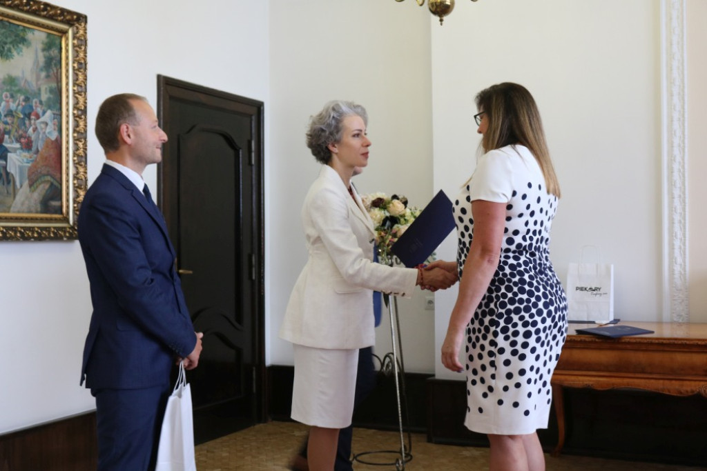 Wręczenie aktów nadania awansu zawodowego