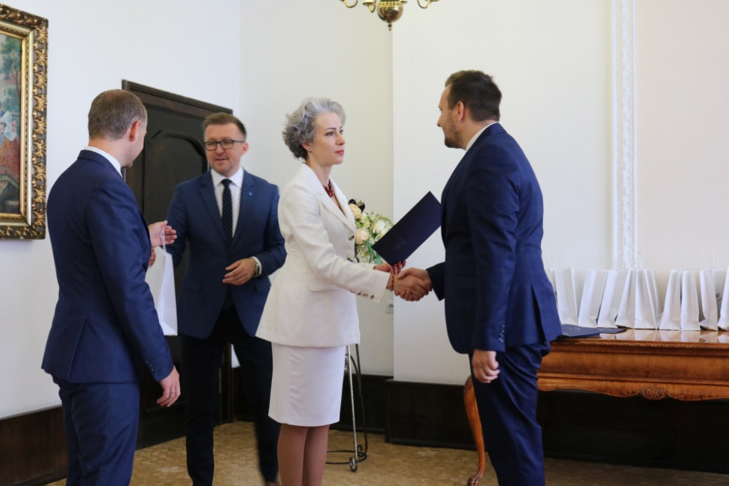 Wręczenie aktów nadania awansu zawodowego