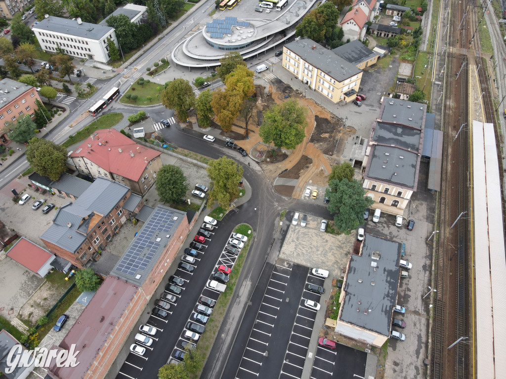 Tarnowskie Góry. Centrum przesiadkowe w budowie