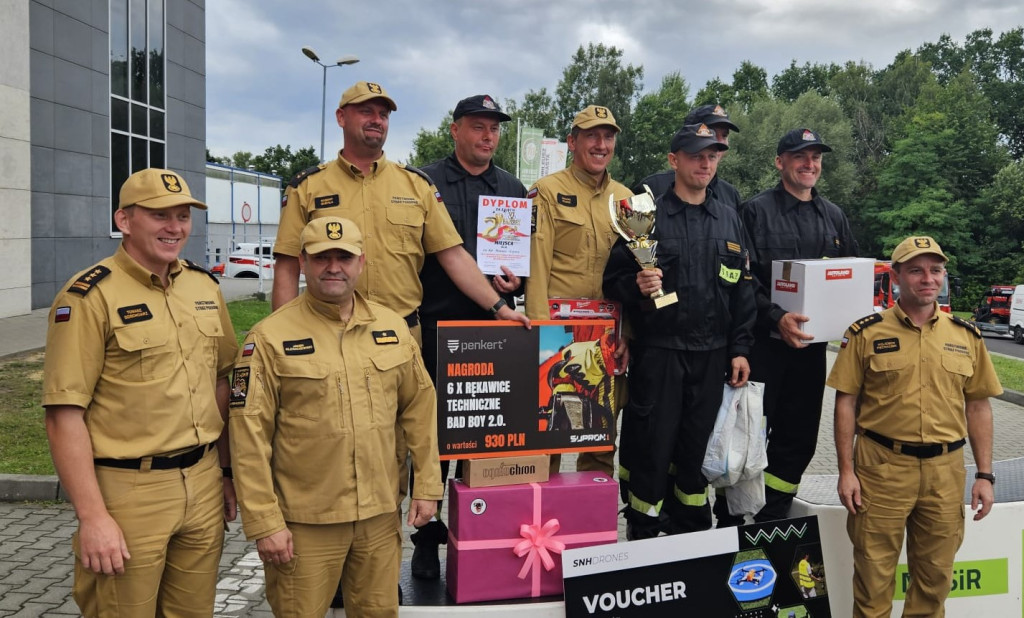 Strażacy z Piekar Śląskich wicemistrzami Polski