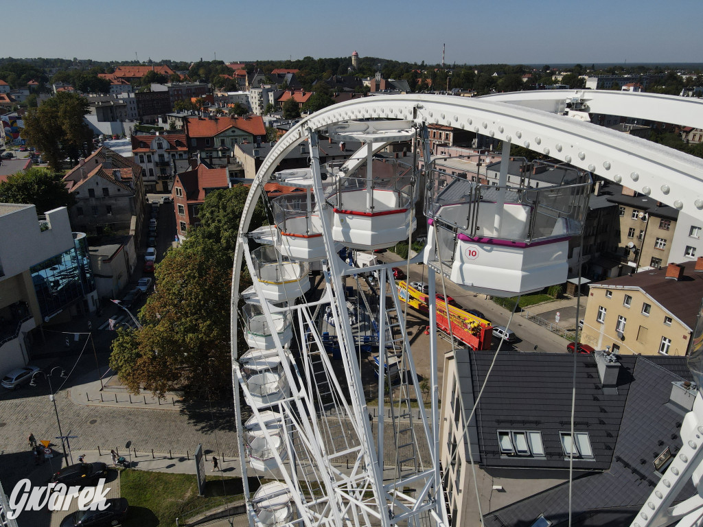 Gwarki 2023 i karuzele. Taki stąd widok