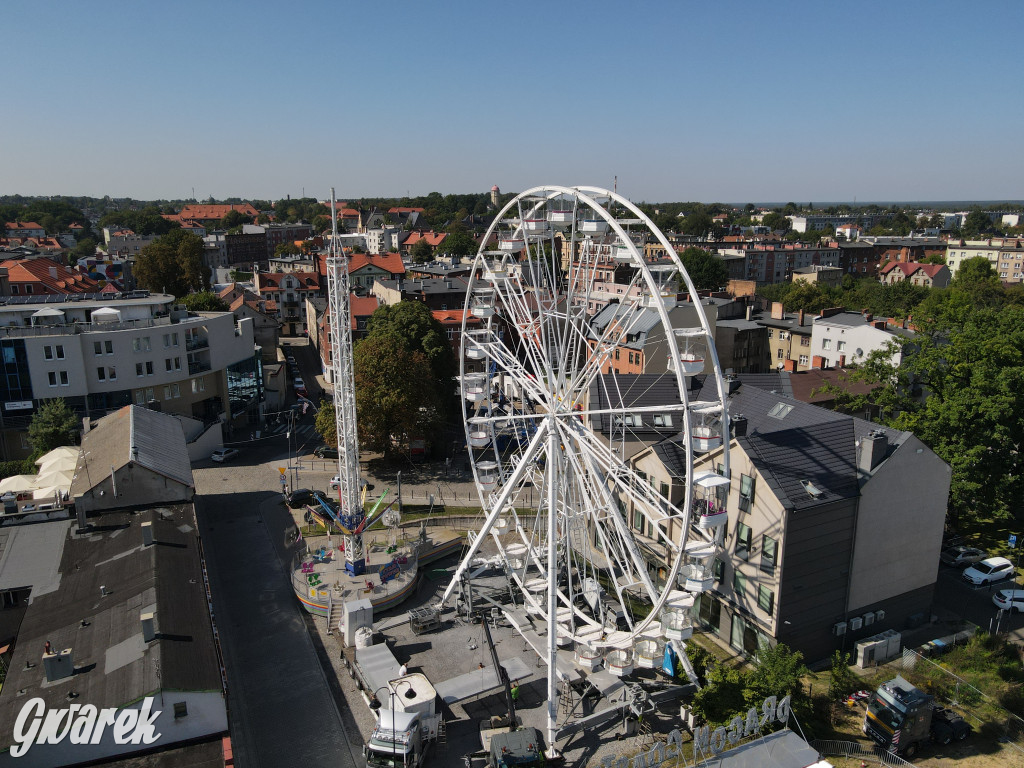 Gwarki 2023 i karuzele. Taki stąd widok