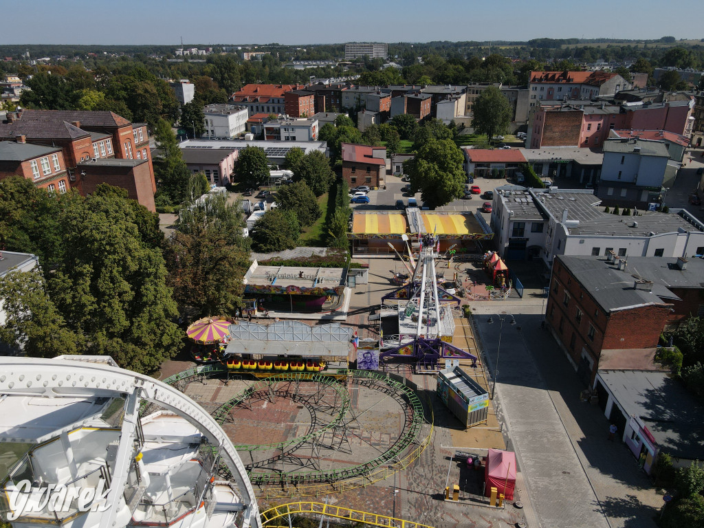 Gwarki 2023 i karuzele. Taki stąd widok