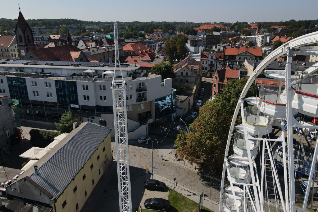 Gwarki 2023 i karuzele. Taki stąd widok