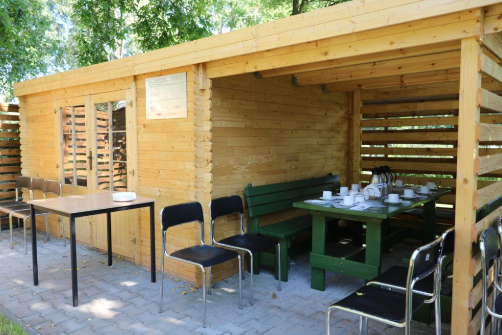 Ogród sensoryczny przy szkole już otwarty