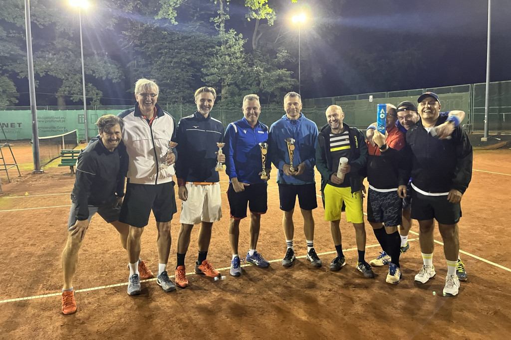Tarnowskie Góry. Turniej tenisowy na kortach w parku