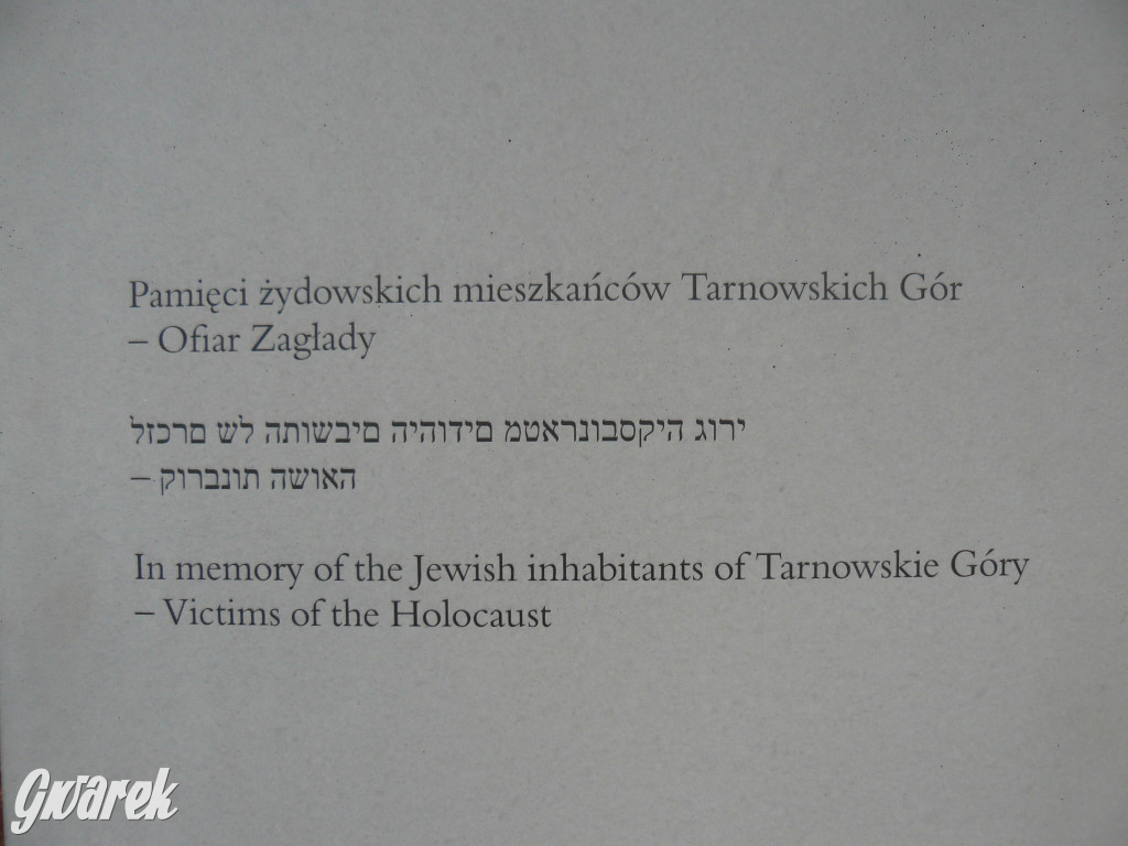 Tarnowskie Góry. Upamiętnili tarnogórskich Żydów