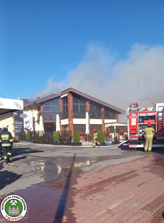Kalety. Pożar restauracji Gościnna