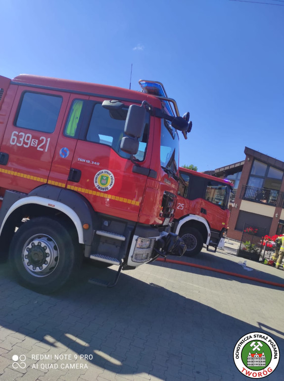 Kalety. Pożar restauracji Gościnna