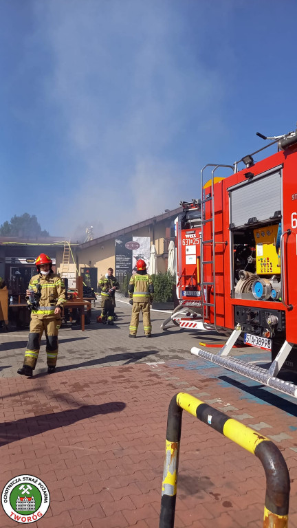 Kalety. Pożar restauracji Gościnna