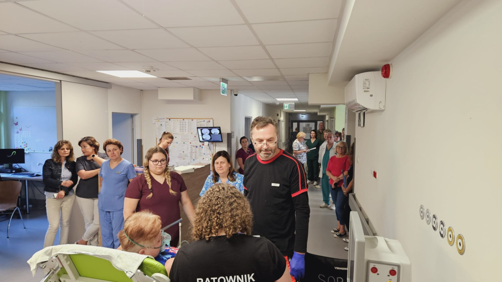 Zderzenie autobusów w Nakle? To tylko ćwiczenia