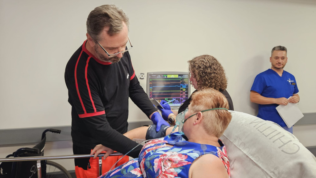 Zderzenie autobusów w Nakle? To tylko ćwiczenia