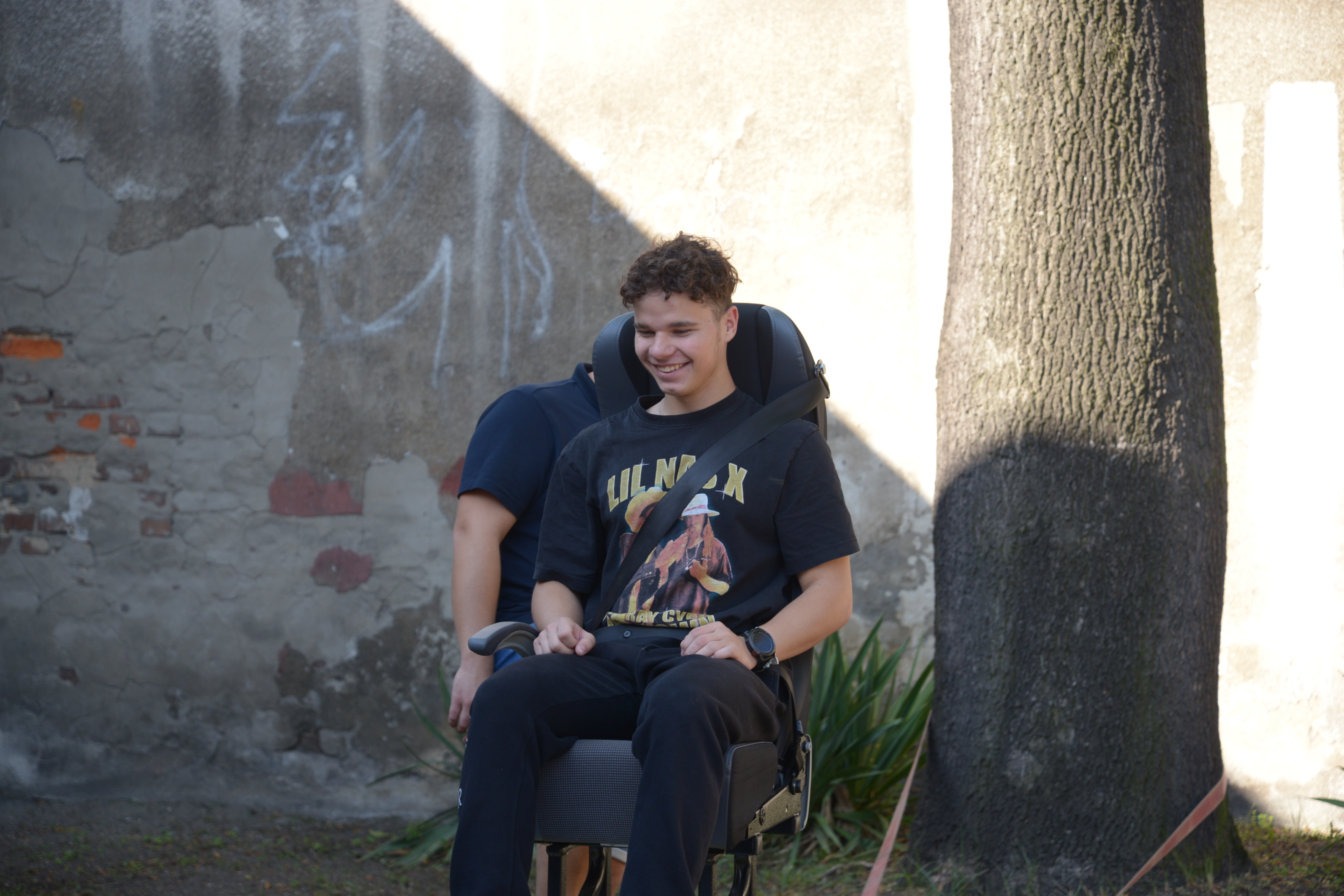 Tarnowskie Góry. Młodzież uczy się jak uniknąć wypadku