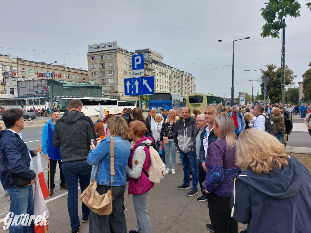 Tarnogórzanie na Marszu Miliona Serc w Warszawie