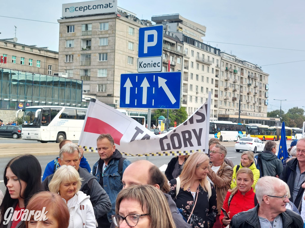 Tarnogórzanie na Marszu Miliona Serc w Warszawie