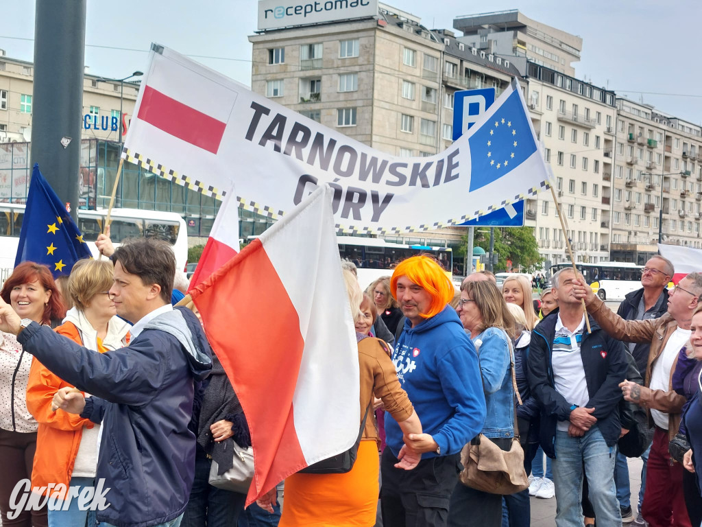 Tarnogórzanie na Marszu Miliona Serc w Warszawie