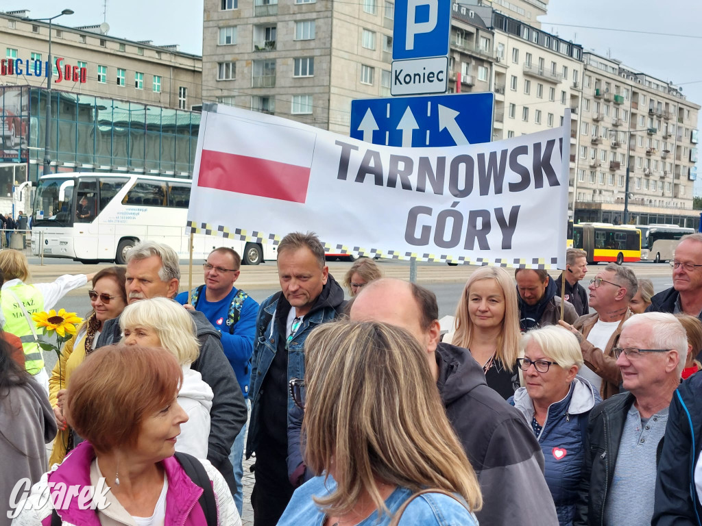Tarnogórzanie na Marszu Miliona Serc w Warszawie