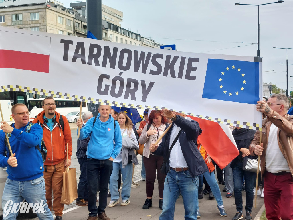 Tarnogórzanie na Marszu Miliona Serc w Warszawie