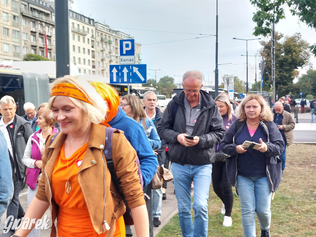 Tarnogórzanie na Marszu Miliona Serc w Warszawie