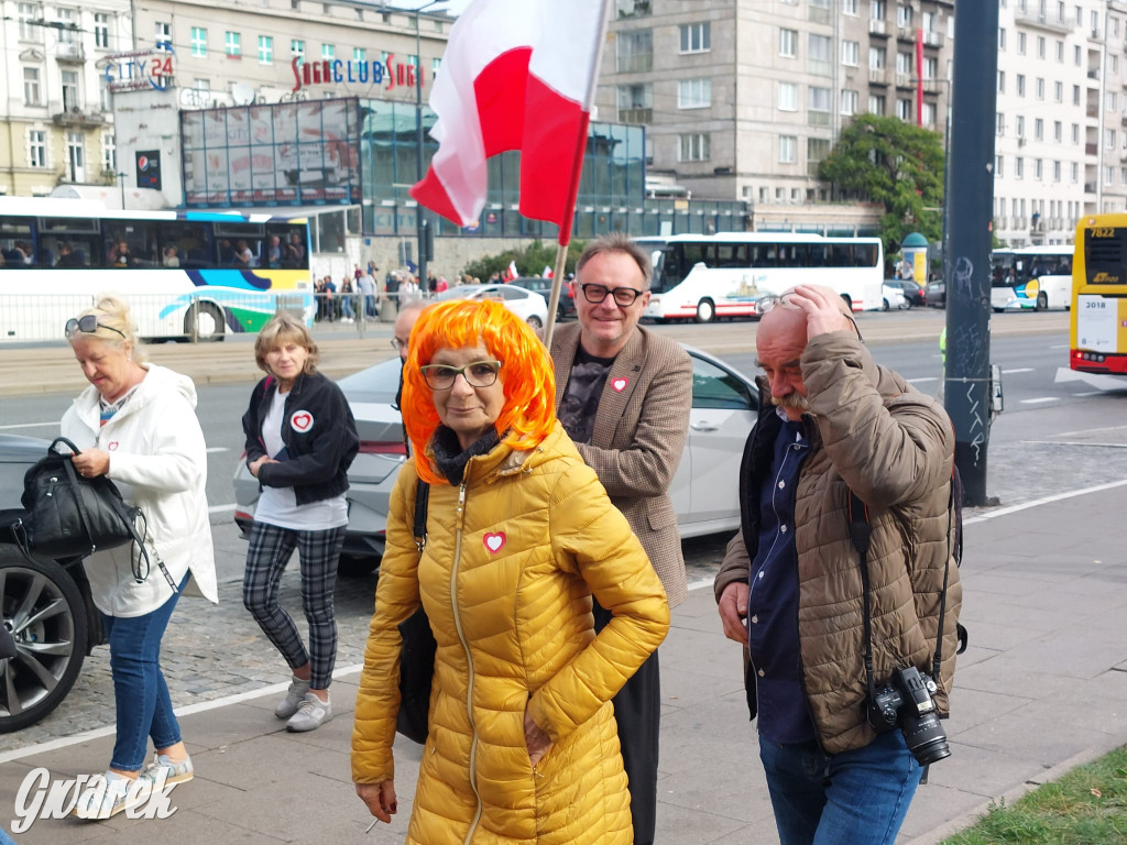 Tarnogórzanie na Marszu Miliona Serc w Warszawie
