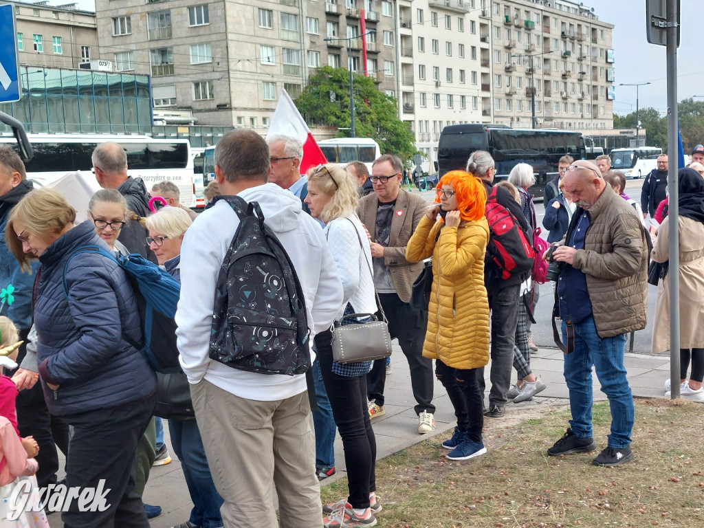 Tarnogórzanie na Marszu Miliona Serc w Warszawie