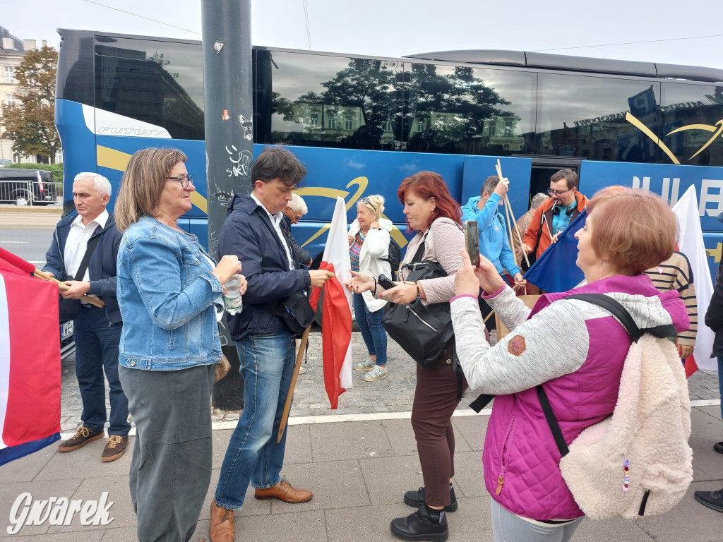 Tarnogórzanie na Marszu Miliona Serc w Warszawie