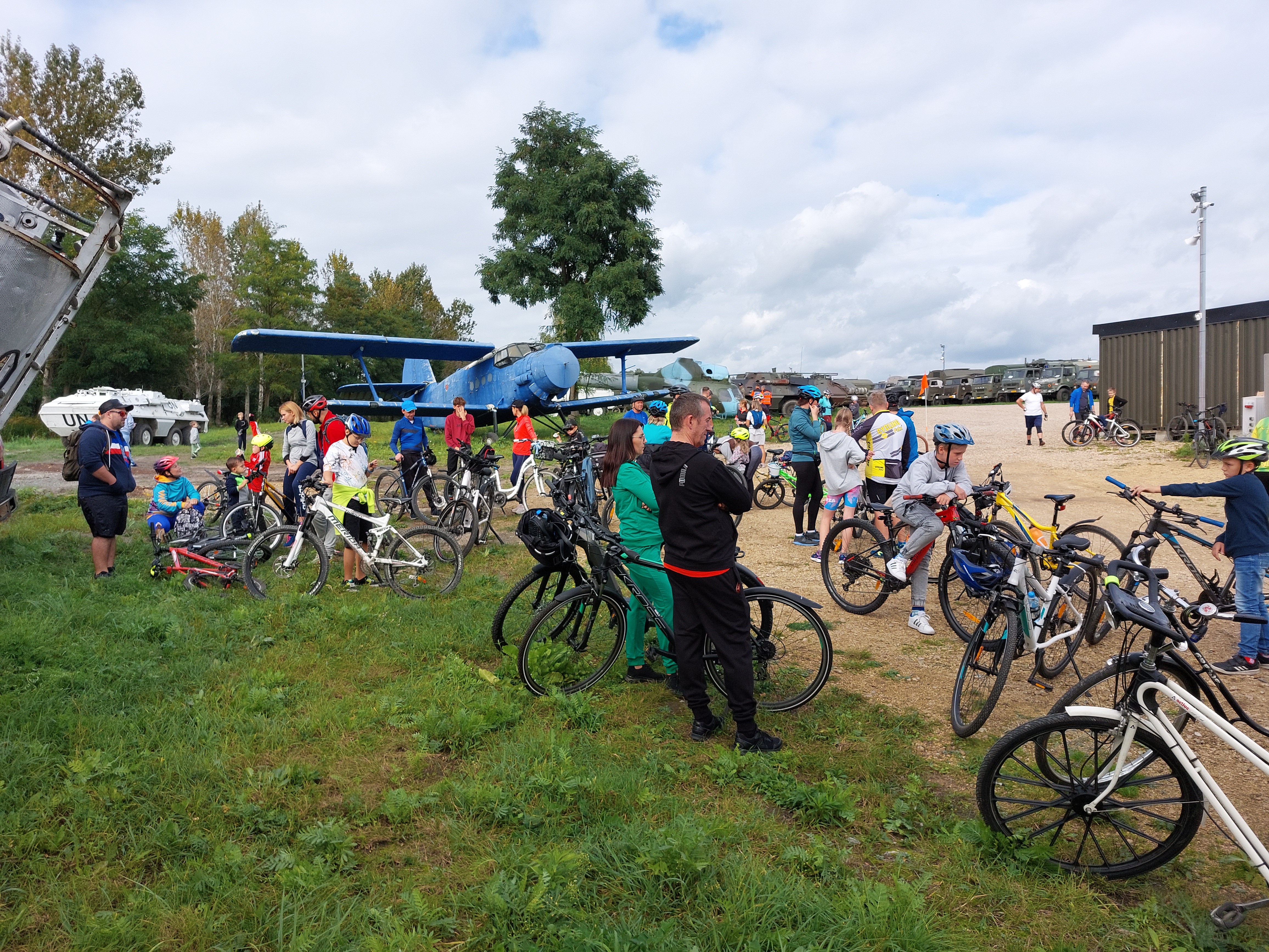Kilkanaście kilometrów na rowerze i dobra zabawa