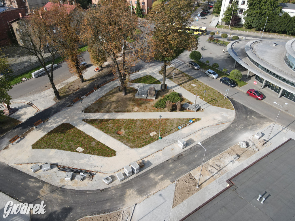 Tarnowskie Góry. Centrum przesiadkowe w budowie
