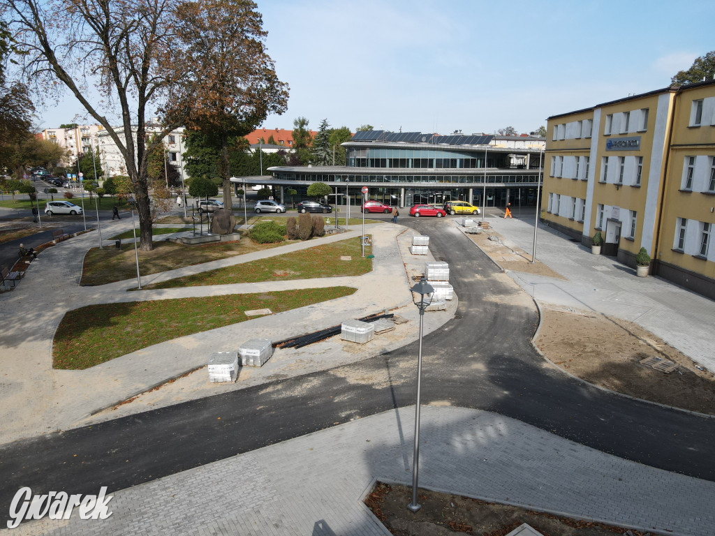 Tarnowskie Góry. Centrum przesiadkowe w budowie