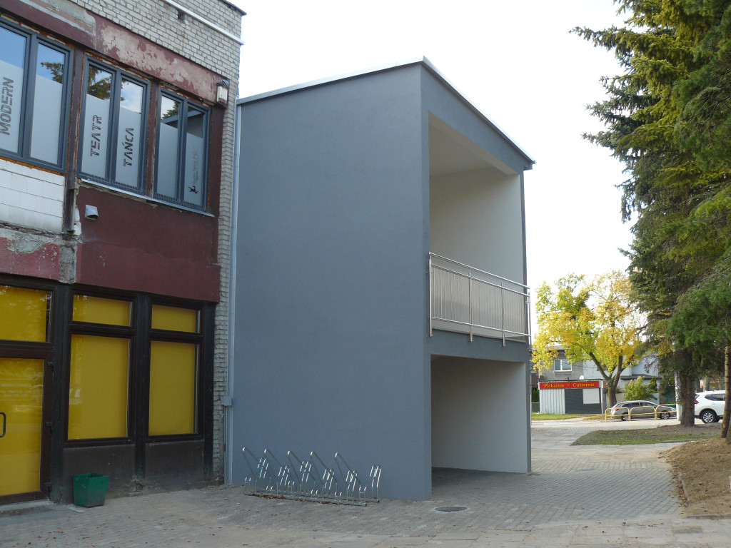 Osada Jana. Klatki schodowe w miejse estakady