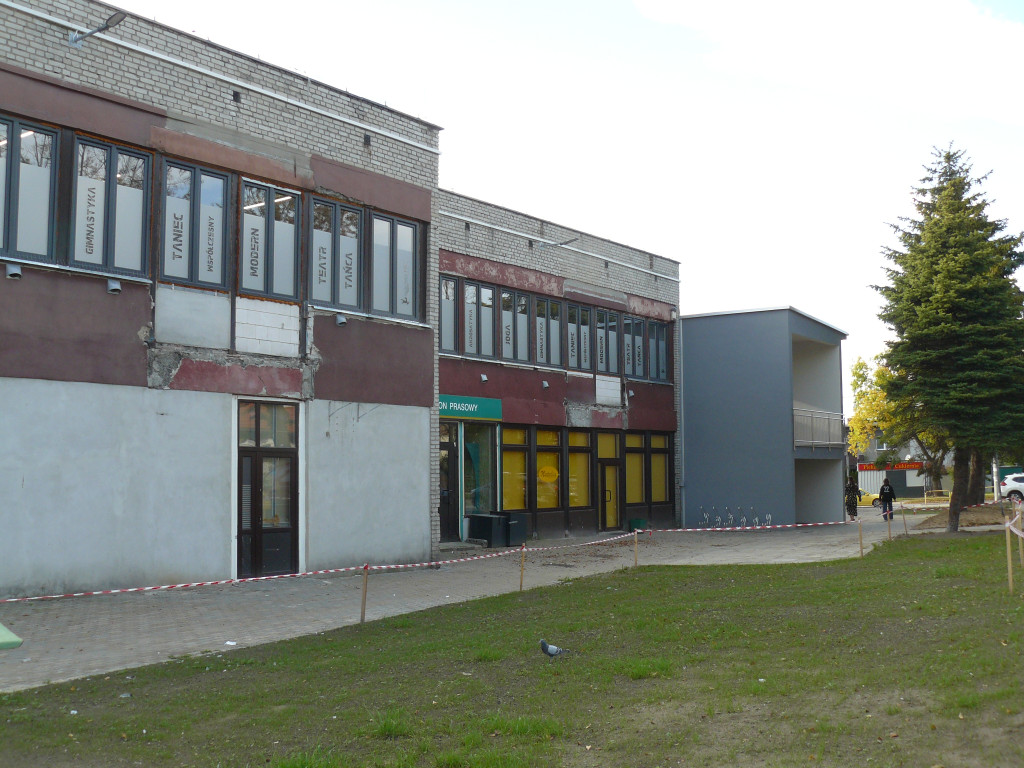 Osada Jana. Klatki schodowe w miejse estakady