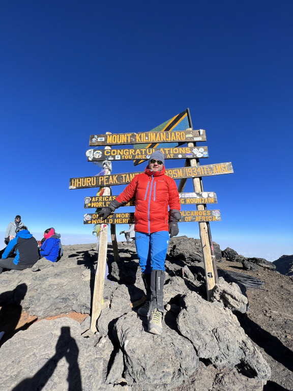 Mieszkaniec Tarnowskich Gór zdobył Kilimandżaro