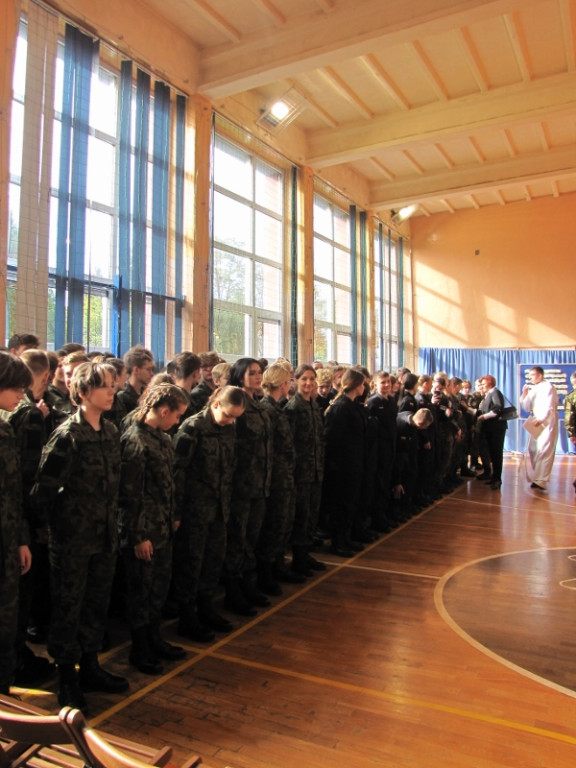 Ślubowanie klasy o profilu straży granicznej [FOTO]