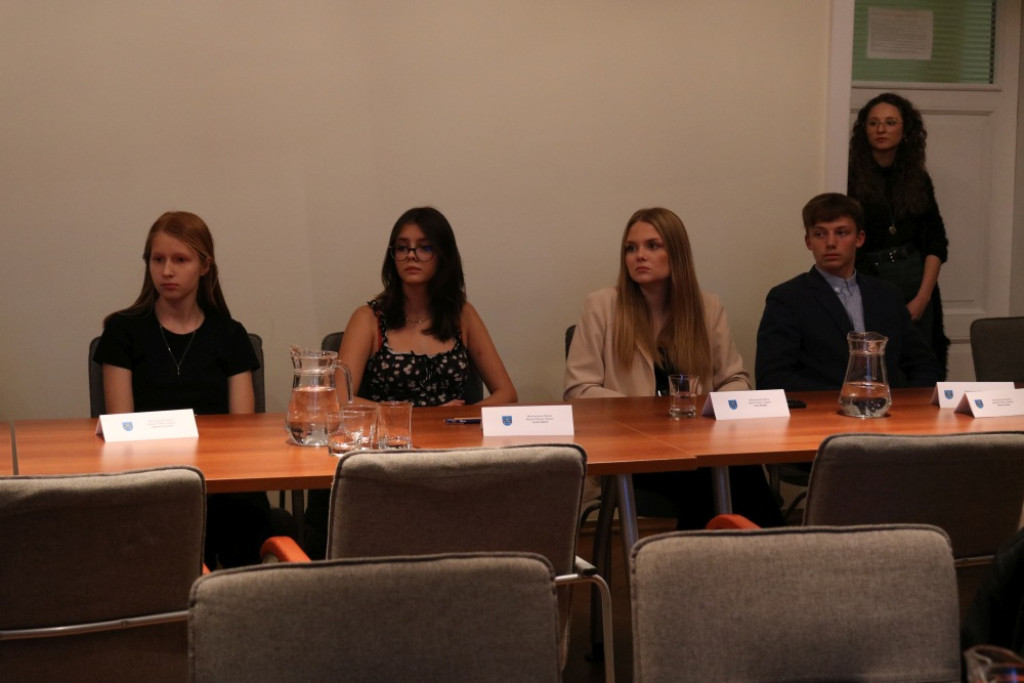 Pierwsza sesja Młodzieżowej Rady Miasta