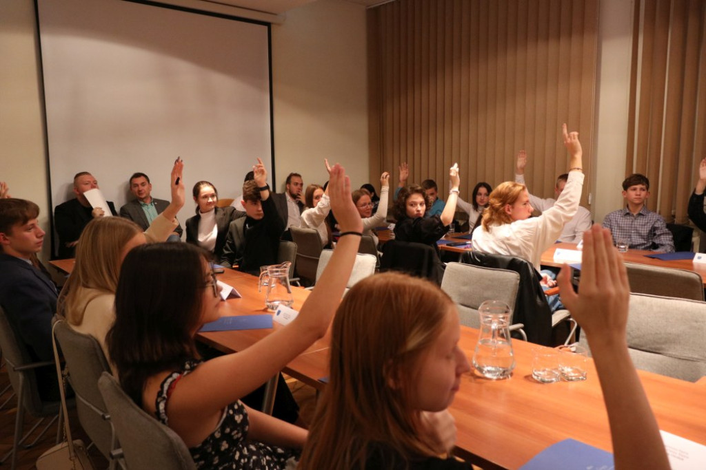 Pierwsza sesja Młodzieżowej Rady Miasta