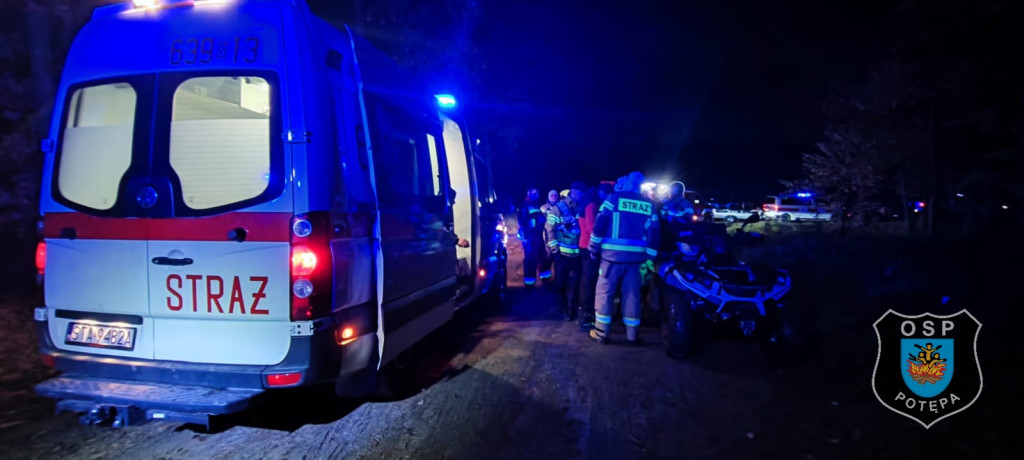 Akcja poszukiwania zaginionego 40-latka