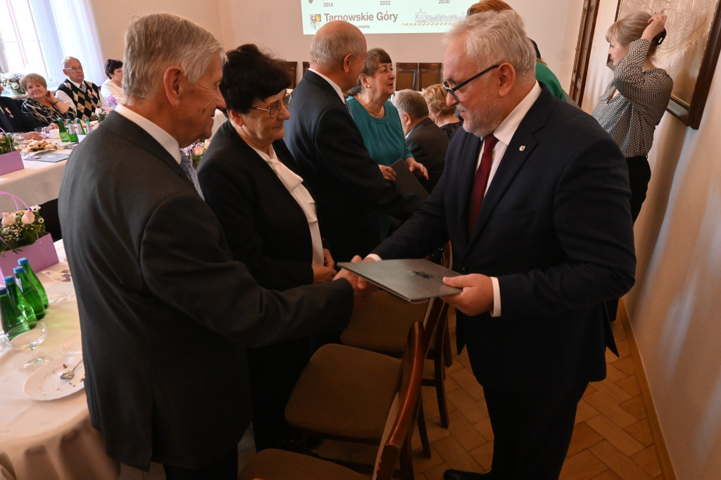 Tarnowskie Góry. Świętowali rocznicę ślubu [FOTO]